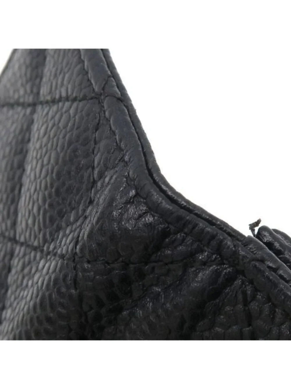Chanel Quilted Caviar Card Case